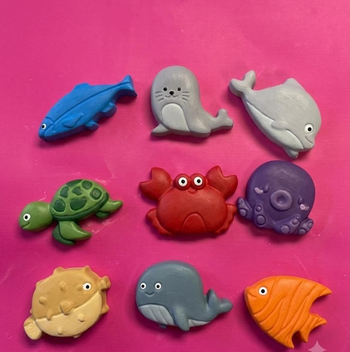 UNDER THE SEA ANIMALS SET KIT