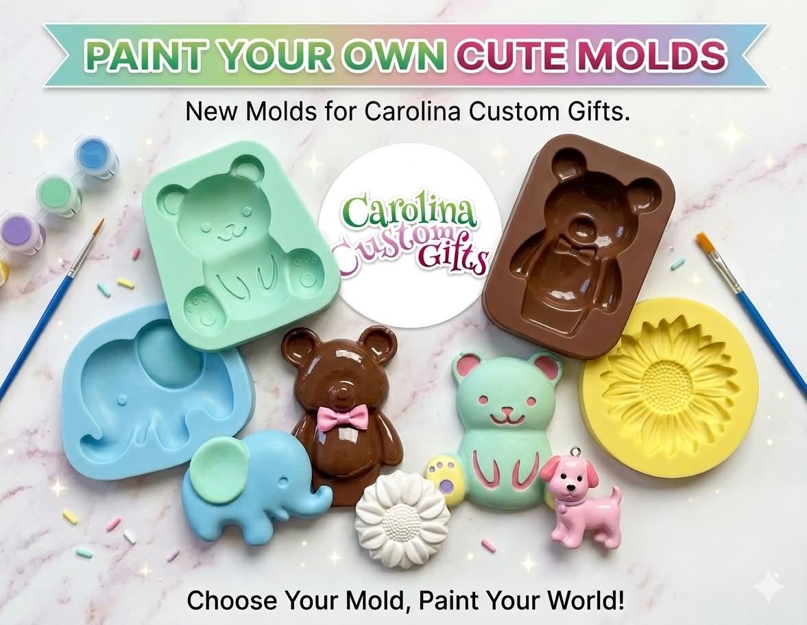 Paint Your Own Cute Molds